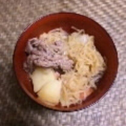 味がよく染みておいしいです